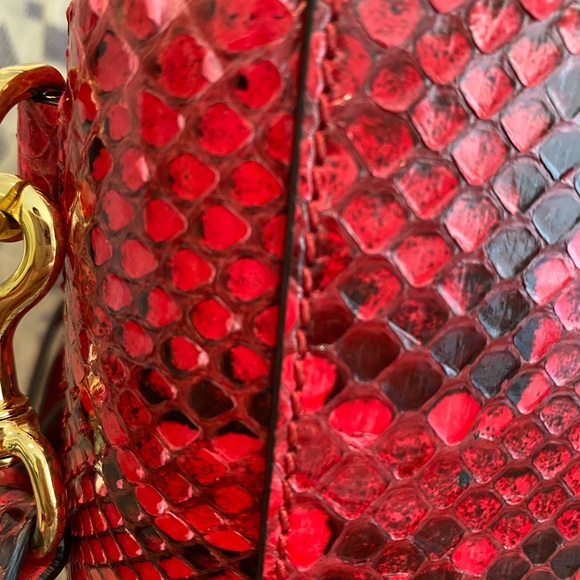 *RARE*Authentic Gucci Padlock Python Mini Backpack - Picture 8 of 15